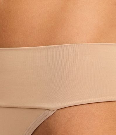 Bombacha Bikini Básica con Cintura Ancha 2