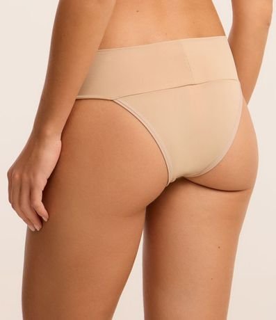 Bombacha Bikini Básica con Cintura Ancha 3