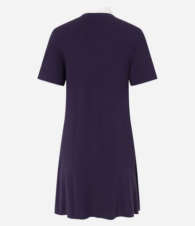Vestido Corto Sportcore en Rib con Cuello Polo 7
