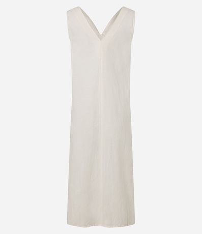 Blusa Túnica en Viscosa con Bordado Floral Cutout 9