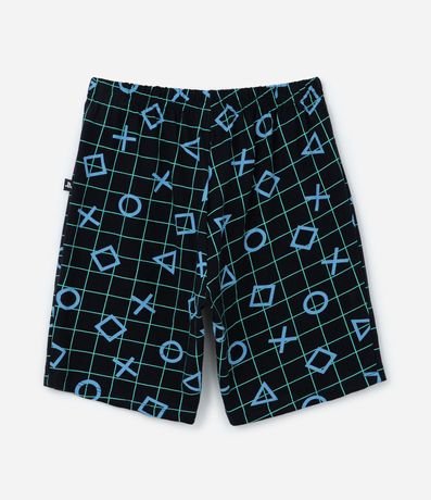 Pijama Corta con Estampa Playstation - Talle 5 A 14 años 5