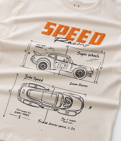 Pijama Infantil con Estampa Coches Speed - Talle 5 a 14 años 11