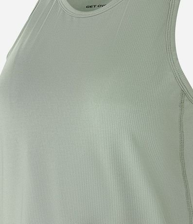 Musculosa Nadador Deportiva en Microfibra con Textura 5