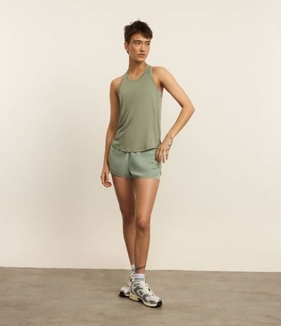 Musculosa Nadador Deportiva en Microfibra con Textura 3