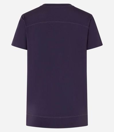 Remera Deportiva en Microfibra Agujerada con Bajo Mullet 5