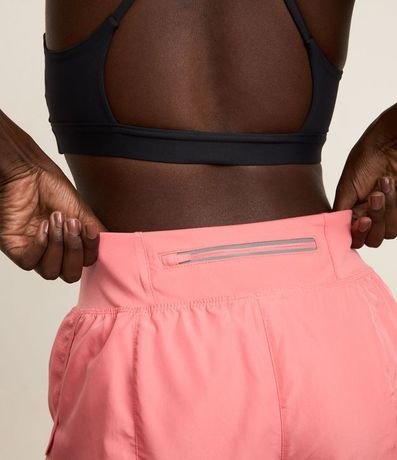 Bermuda Runner Deportiva en Microfibra con Cintura Elástica 3