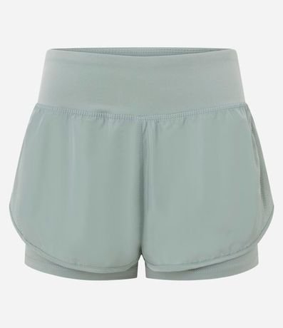 Bermuda Runner Deportiva en Microfibra con Cintura Elástica 4