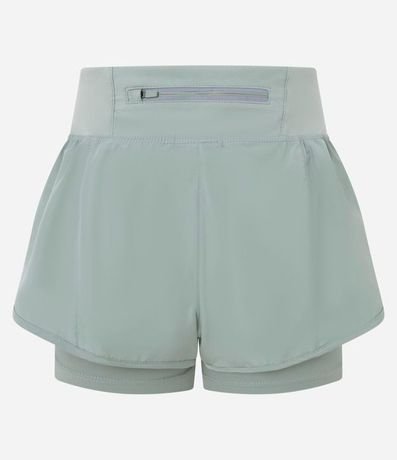 Bermuda Runner Deportiva en Microfibra con Cintura Elástica 5