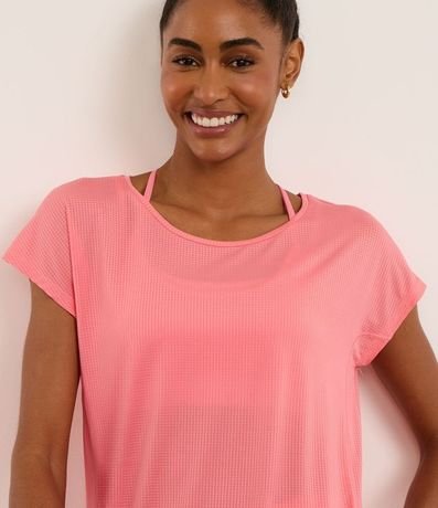 Remera en Microfibra con Escote Redondo 3