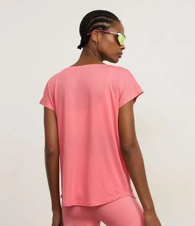 Remera en Microfibra con Escote Redondo 4