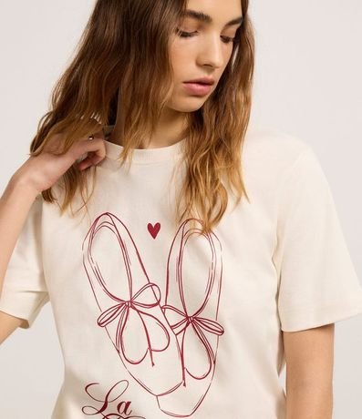 Remera en Algodón con Estampa Saapitlhas de Ballet 4