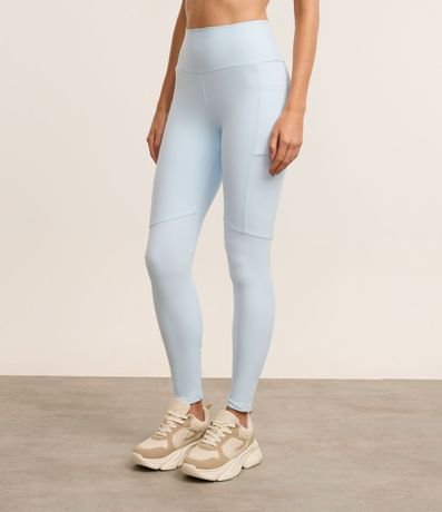 Pantalón Legging Deportiva en Microfibra Pesada con Cintura en V 2
