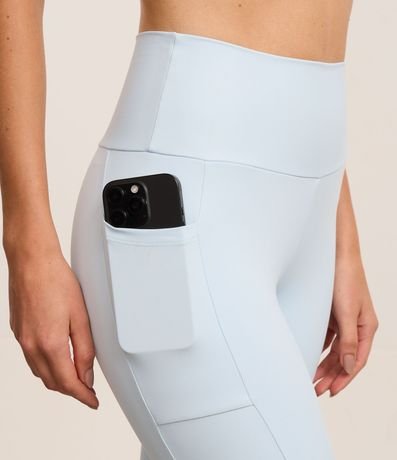 Pantalón Legging Deportiva en Microfibra Pesada con Cintura en V 3