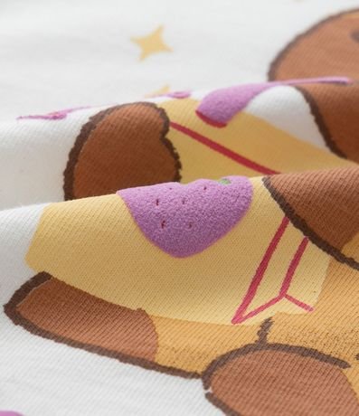 Remera Infantil con Estampa Capivara - Talle 1 a 6 años 3