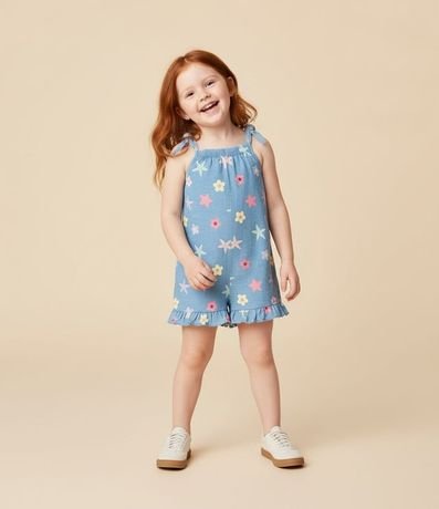 Enterito Infantil con Estampa Fondo del Mar - Talle 1 a 6 años