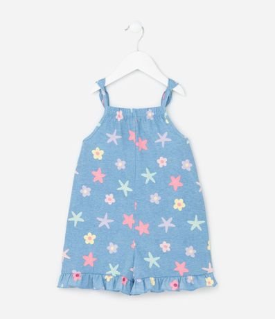 Enterito Infantil con Estampa Fondo del Mar - Talle 1 a 6 años 2