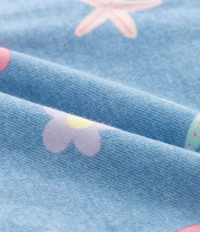 Enterito Infantil con Estampa Fondo del Mar - Talle 1 a 6 años 3