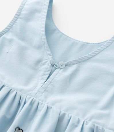 Vestido Balonê Infantil con Bordados de Lazos - Talle 1 a 6 años 4