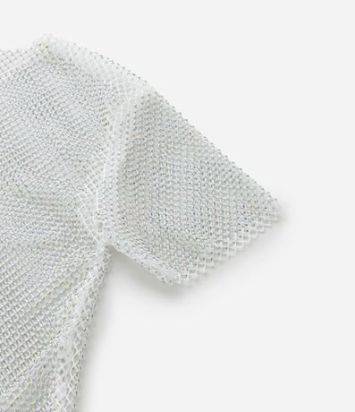 Blusa Cropped Infantil con Pantalla Brillante - Talle 5 a 14 años 5