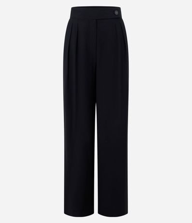 Pantalón Pantalona Sastrería en Viscosa con Pliegues 5