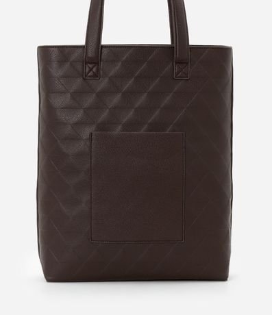 Cartera Shopper Grande con Textura y Correa de Hombro 4