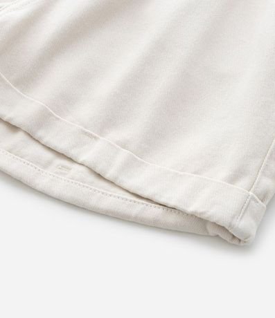 Short Clochard Infantil en Sarga con Cintura Elástica - Talle 5 a 14 años 5