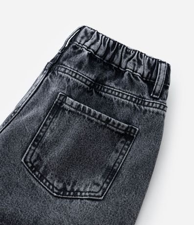 Short Pollera Infantil en Jeans con Adorno de Cadena - Talle 7 A 14 años 6