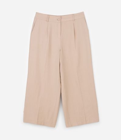 Pantalón Pantalona en Sastrería con Botón Forrado Curve & Plus Size 5