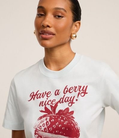 Remera en Algodón con Estampa Have a Berry Nice Day 4