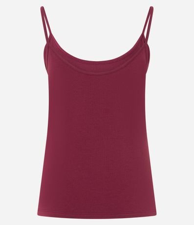 Blusa Básica de Bretel Fino en Algodón Peruano 11