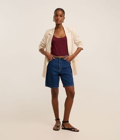 Blusa Básica de Bretel Fino en Algodón Peruano 2