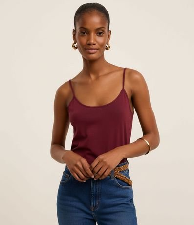 Blusa Básica de Bretel Fino en Algodón Peruano 7