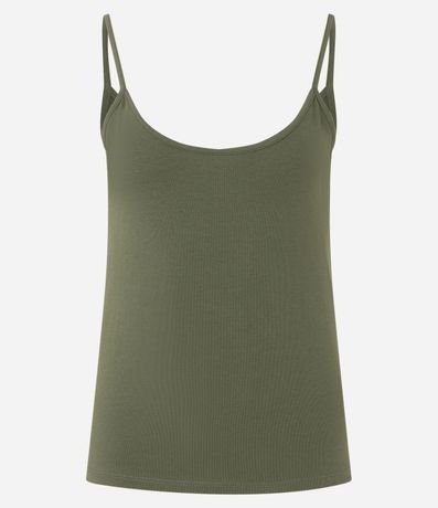 Blusa Básica de Bretel Fino en Algodón Peruano 7
