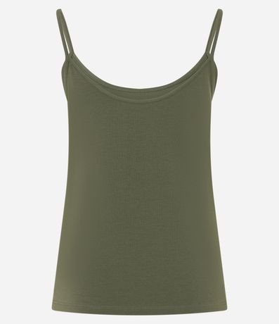Blusa Básica de Bretel Fino en Algodón Peruano 8