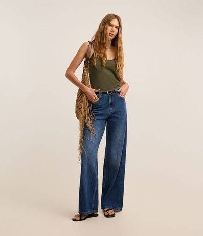Blusa Básica de Bretel Fino en Algodón Peruano 2