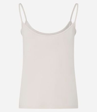 Blusa Básica de Bretel Fino en Algodón Peruano 2