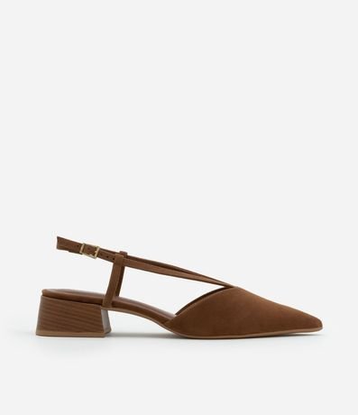 Zapato Tacones con Tacones Bloque con Fachete