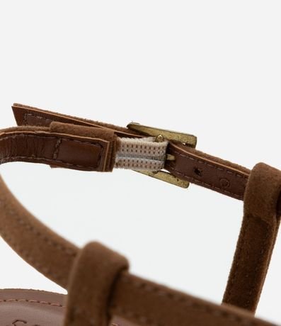 Zapato Tacones con Tacones Bloque con Fachete 4