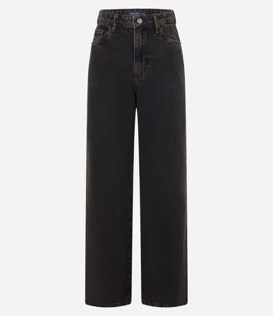 Pantalón Wide Leg en Sarga con Cintura Alta 5