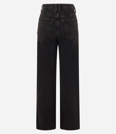 Pantalón Wide Leg en Sarga con Cintura Alta 6