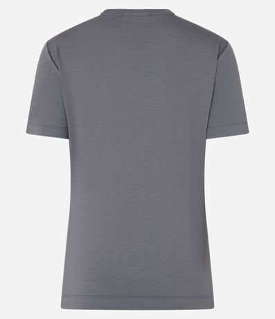 Blusa Básica en Viscosa con Escote Redondo 6