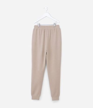 Pantalón Jogger Infantil en Modal con Recortes - Talle 5 a 14 años 2