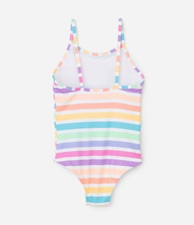 Malla Infantil con Estampa Rayada - Talle 5 a 14 años 2