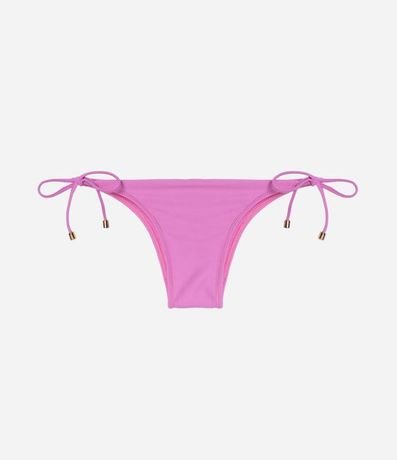 Bikini Bombacha Lazo en Microfibra y Pespunte Contrastante 5