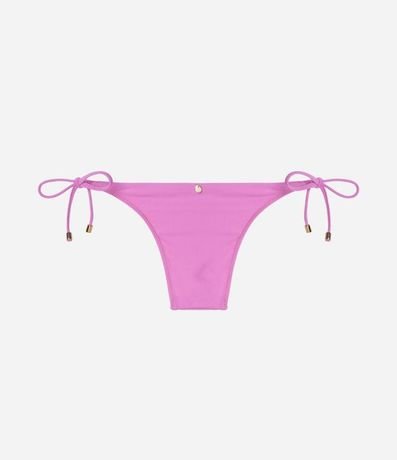 Bikini Bombacha Lazo en Microfibra y Pespunte Contrastante 6