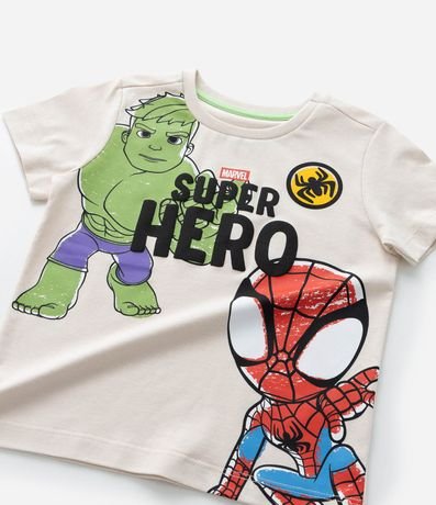 Pijama Infantil con Estampa Baby Heróis Spidey y Hulk - Talle 2 a 6 años 8