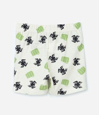 Pijama Infantil con Estampa Baby Heróis Spidey y Hulk - Talle 2 a 6 años 5