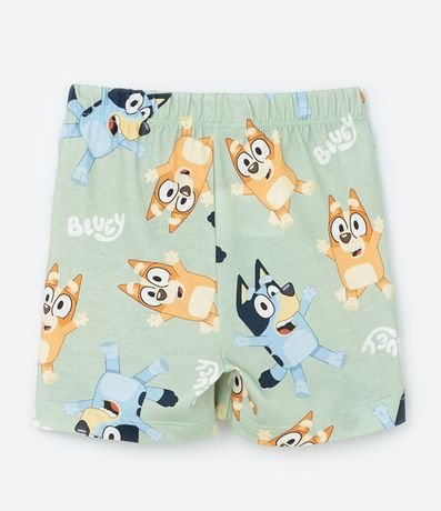 Pijama Corto Infantil con Estampa Bluey 5