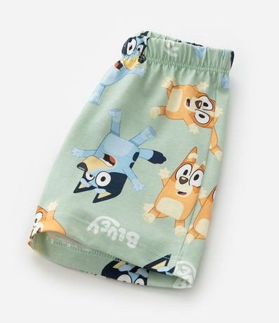Pijama Corto Infantil con Estampa Bluey 7