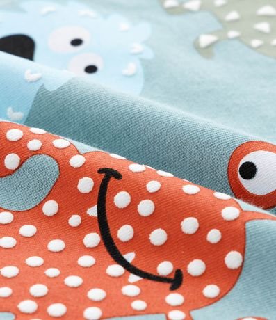 Pijama Infantil con Estampa Mounstritos - Talle 2 a 6 años 8